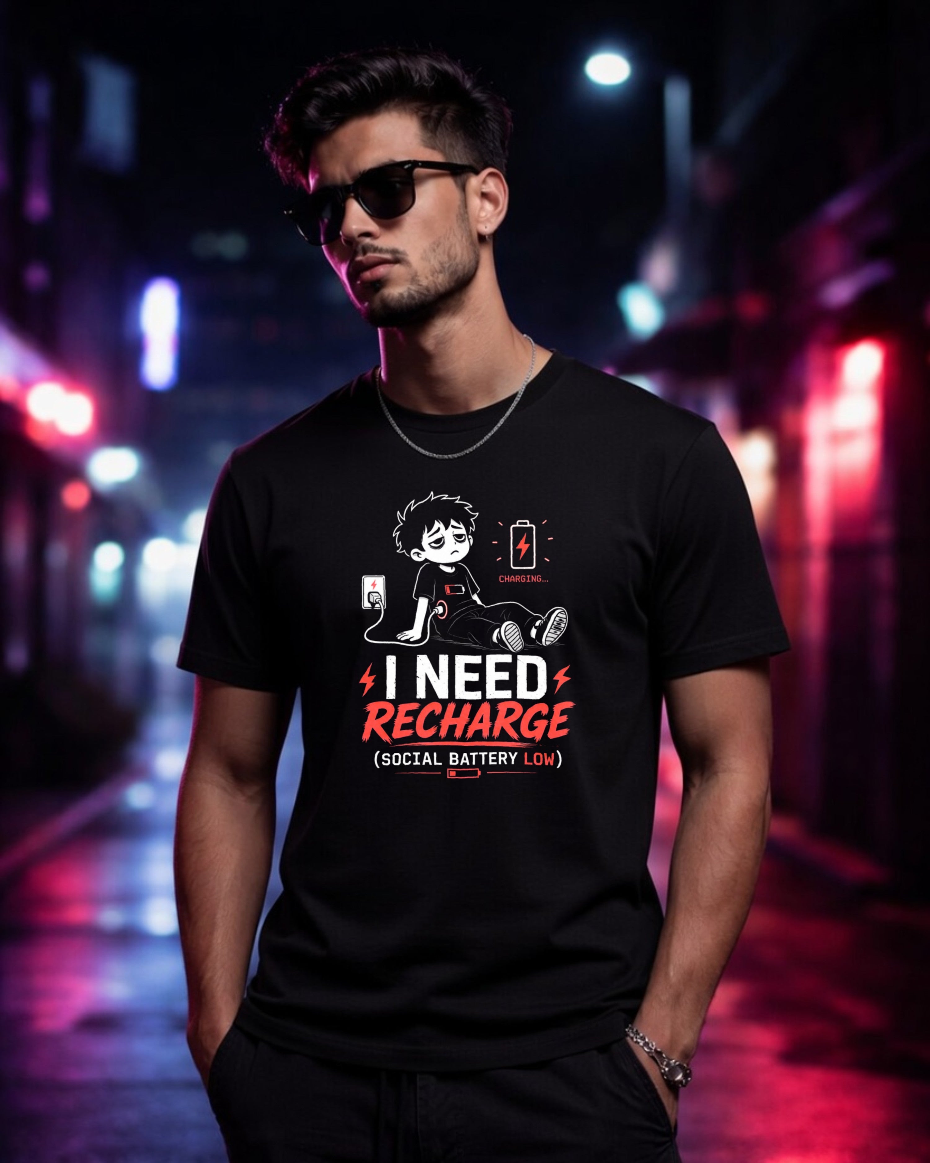 Social Recharge Tee